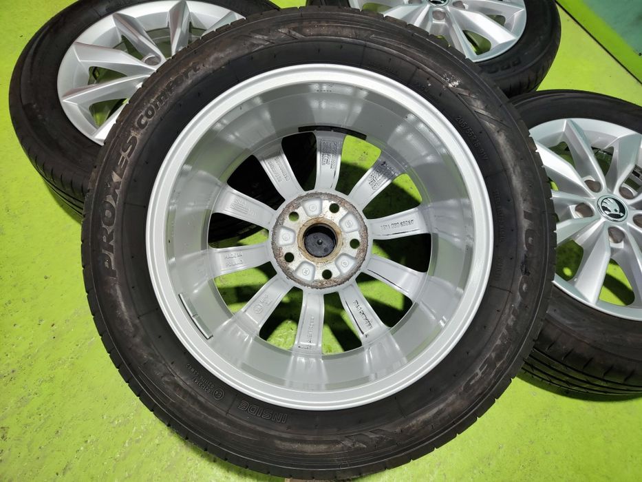16 5x112 Skoda Octavia лети джанти 205/55/16 5х112 шкода 205/55/16