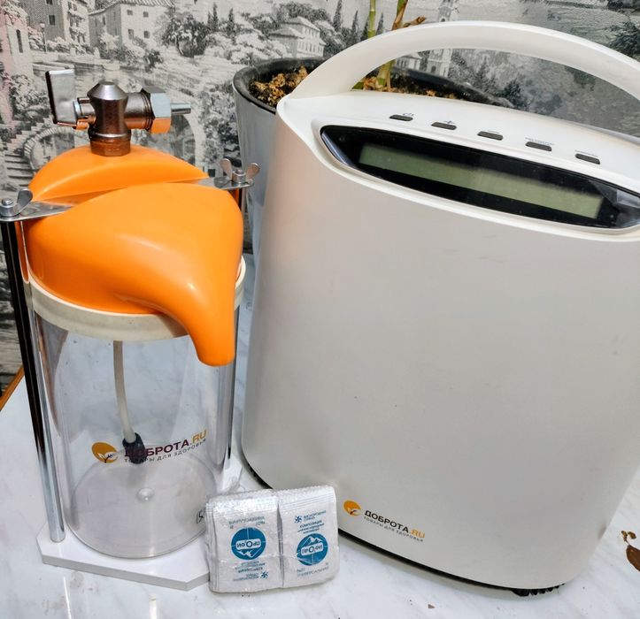 Кислородный пенка комплект 5 литровый бу