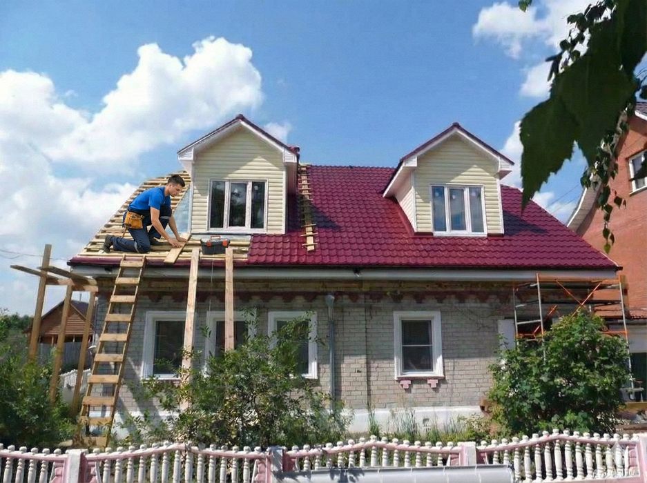 ДЕЛАЕМ КРЫША,НАВЕС.том ёпиш хизмати