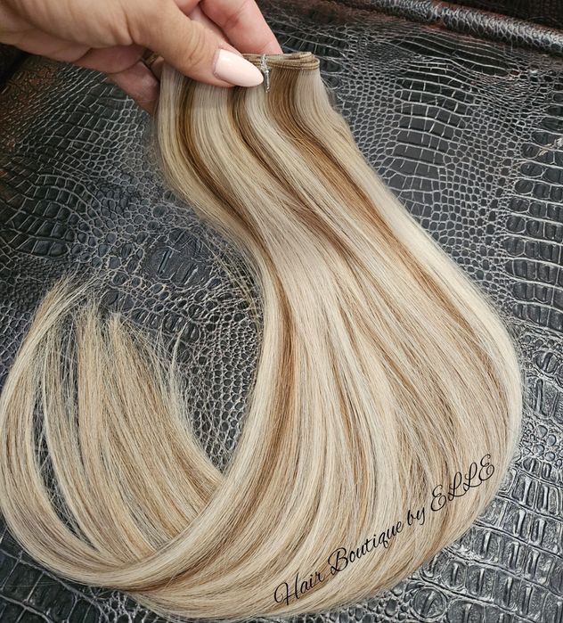 100% Естествена славянска коса