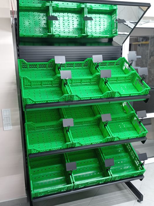 Крайстенни метални стелажи  /нови/ на склад