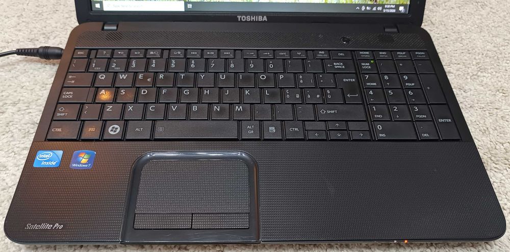 Laptop Toshiba Satellite Pro C850 Intel diagonala 15.6 40Cm Windows 10