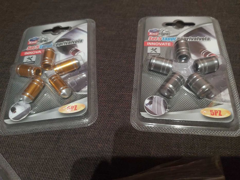 Capace ventil 5buc ~valva Schrader~ (pret pe set)