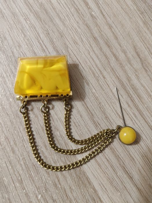 Брошь Чехия винтаж