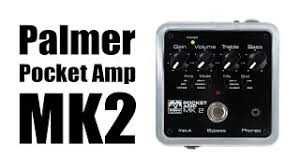Pedala preamplificator Palmer pocket AMP MK2 pentru chitare - Garantie