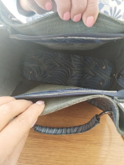 Нова чанта от естествена кожа