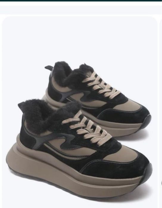 Зимние новые кроссовки