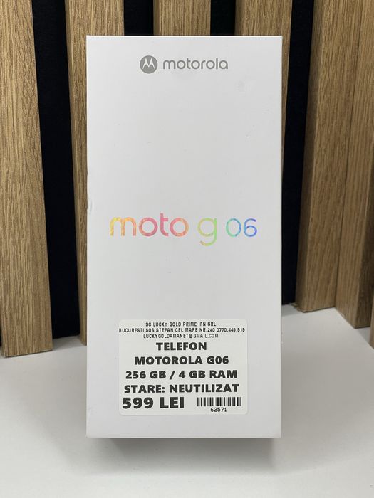 Motorola G06 Nou 256Gb 4Gb ram Garantie/Factura #62571