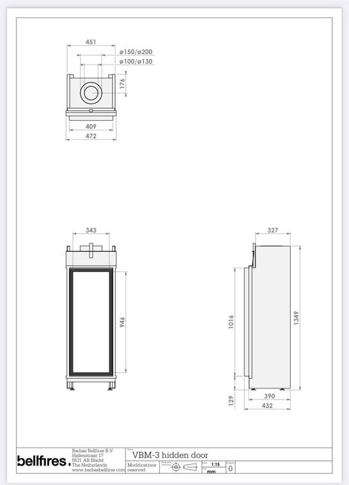 Газова камина BARBAS Bellfires