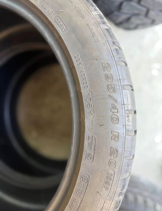 Гуми спорт пакет 265/45/20. 295/40/20 Michelin