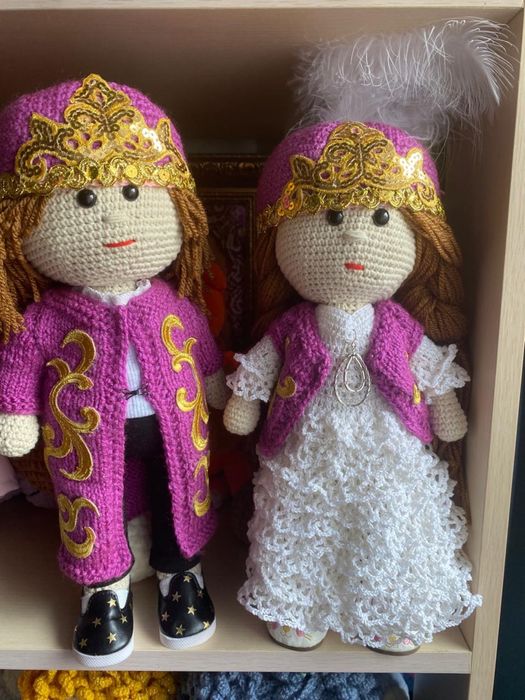 Вязанная кукла