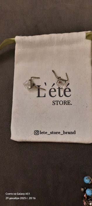 продам украшения из серебра