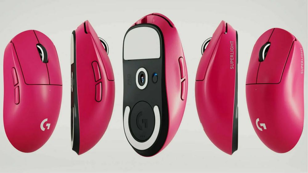 Logitech g pro superlight 2 pink