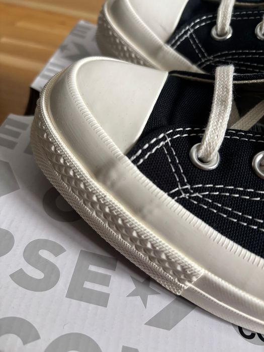 Нови кецове Comme des Garçons Play x Converse