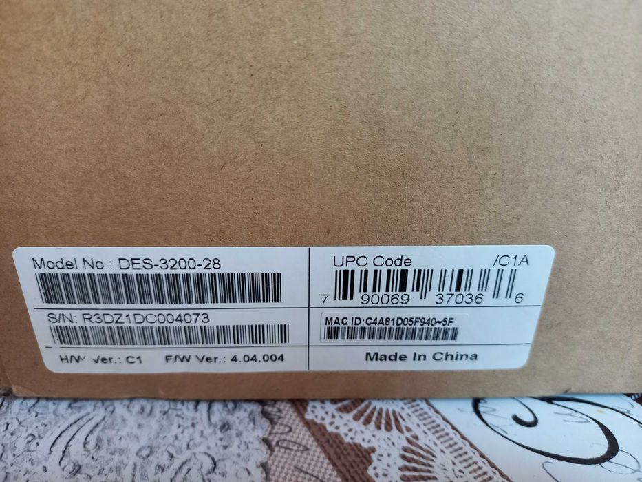 Коммутаторы D-Link DES-3200-28  /C1A