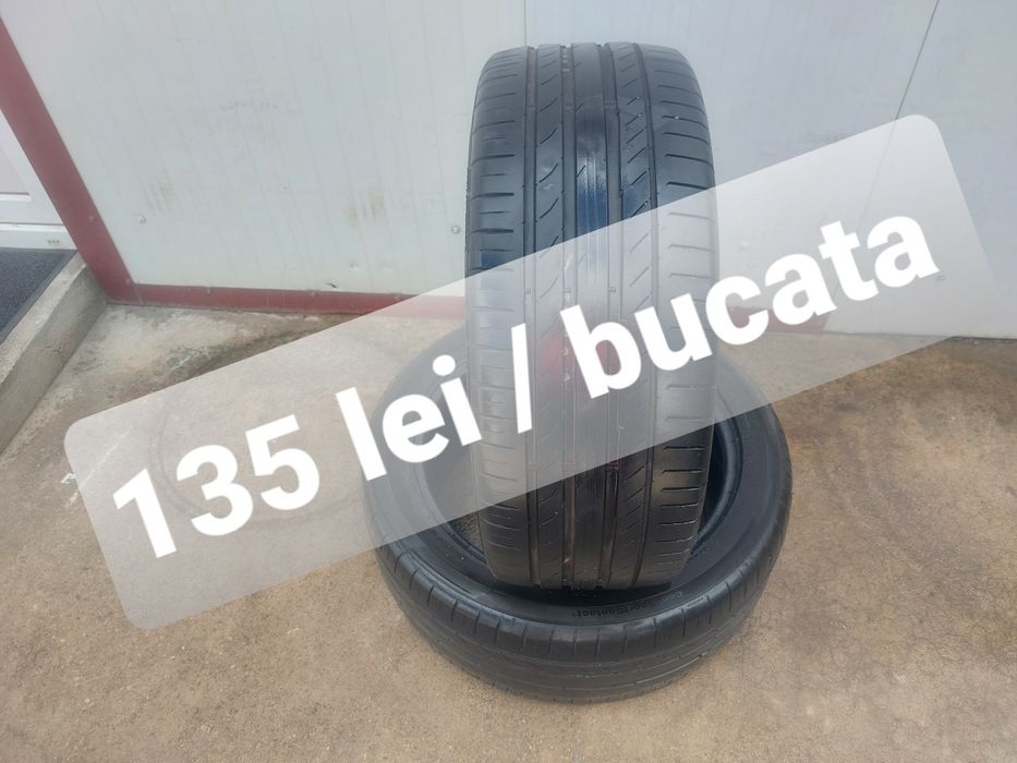 135 lei bucata! Doua anvelope de vara 255 45 r20 Continental ContiSportContact 5