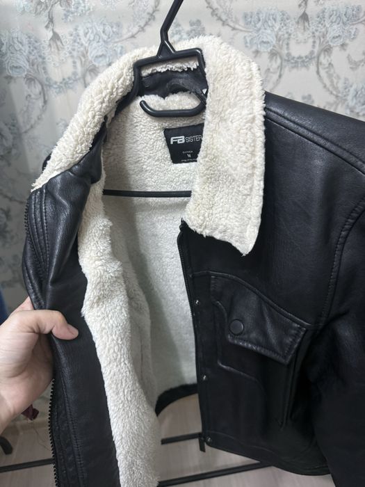 Утепленная кожанка размер 42-44