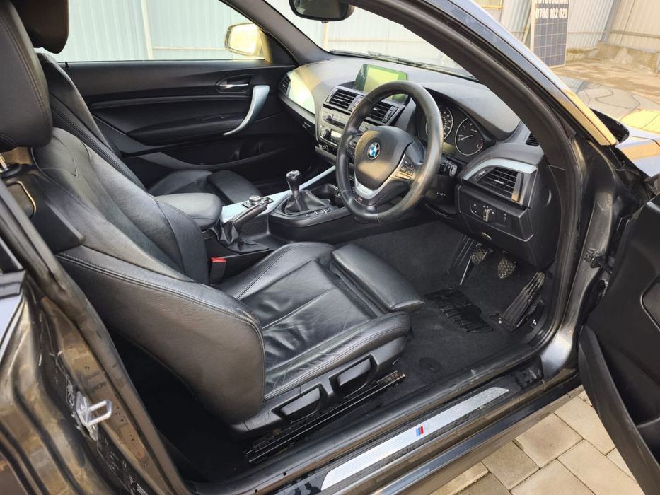 Dezmembrez BMW 116d F21 Coupe M-Pack Xenon,Cic,Recaro incalzit volan M