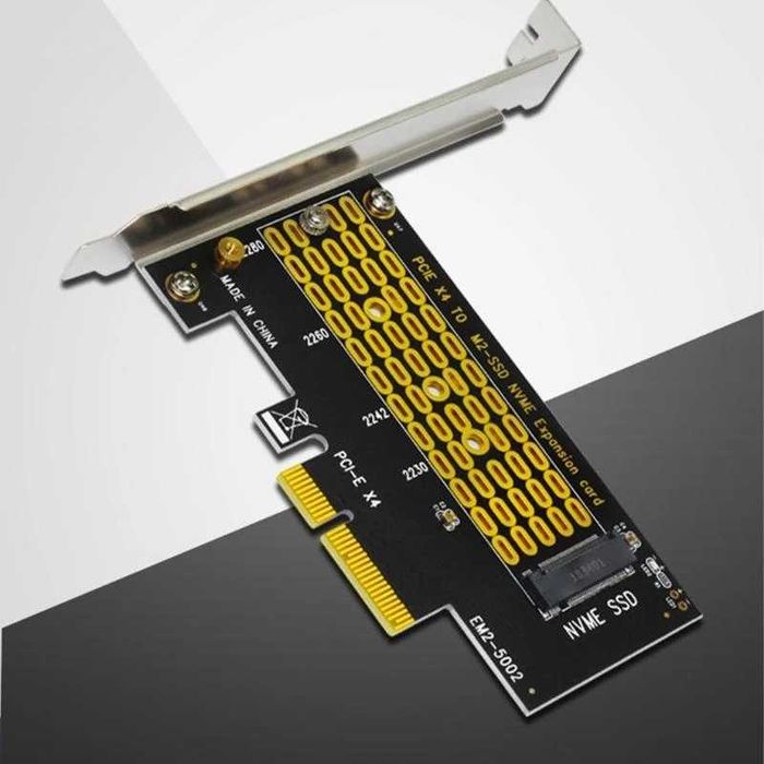 Adaptor SSD M.2 NGFF NVMe (M-Key) la PCI Express 3.0 X4 X8 X16 pt PC