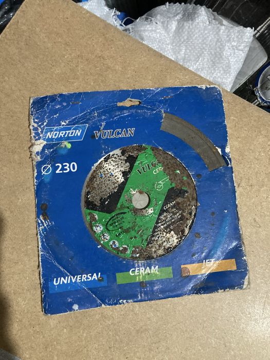 Disc Diamantat Norton Vulcan Ceramica 230mm