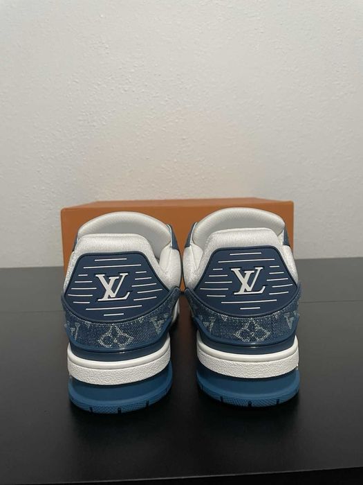 #CALITATE PREMIUM# Louis Vuitton Trainers LV Trainers Blue Albastru - Livrare Verificare - (Dispunem de mai multe modele)