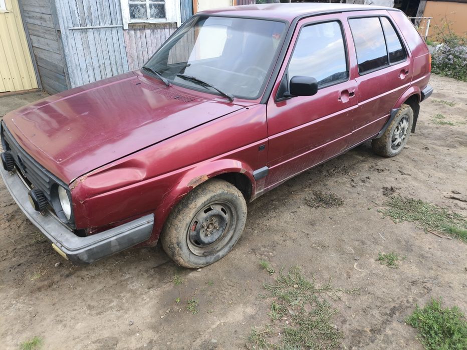 Гольф 2 на уверенном ходу Volkswagen golf 2