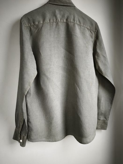 Mъжка ленена риза, размер S