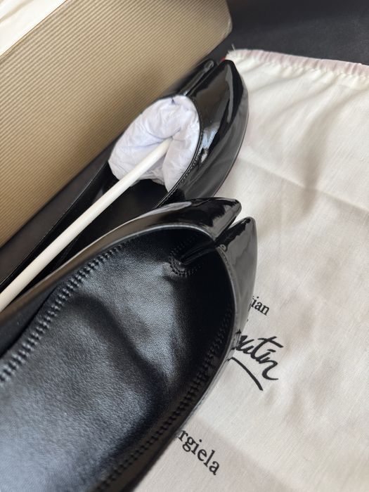 Maison Margiela x Louboutin Tabi - piele naturala/marime 39/full box