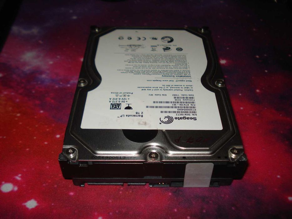 Hard Disk Seagate Barracuda LP 2TB HDD 5900 RPM 32mb ST32000542AS