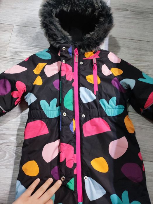 Зимний детский комбинезон