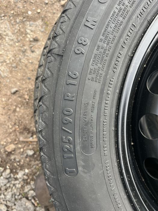 Резервна гума тип патерица мерцедес w204 Mercedes