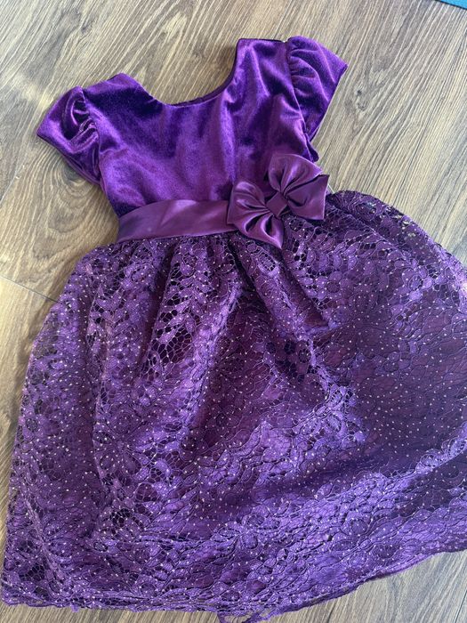 Rochie dantela fete 3-4 ani