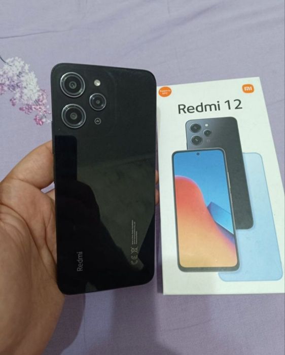 Xiaomi Redmi 12 8/128GB Black Igravoy Karobka Holati Yaxshi Original