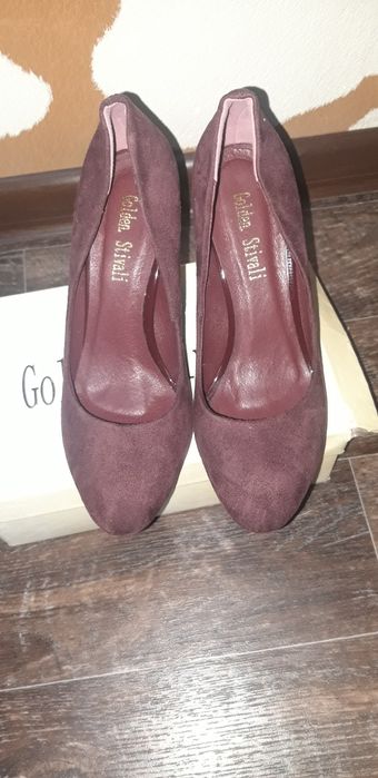 Туфли 37 р-р из замши