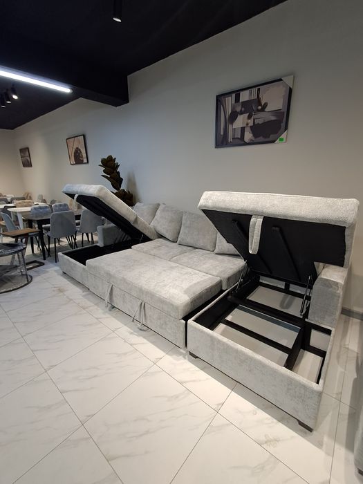 Большой П- образный диван