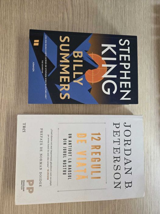 Billy Summers Stephen King si 12 reguli De Viata Jordan B. Peterson