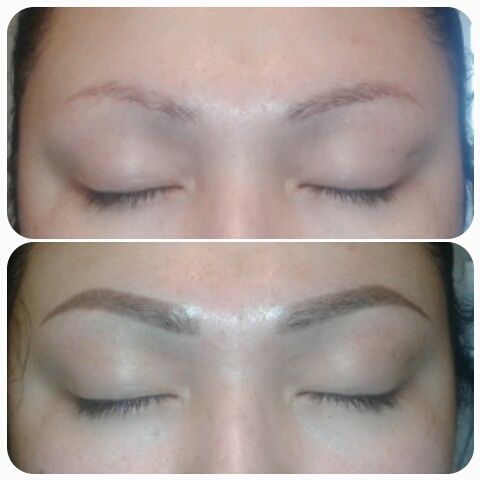 Татуаж, перманент бровей