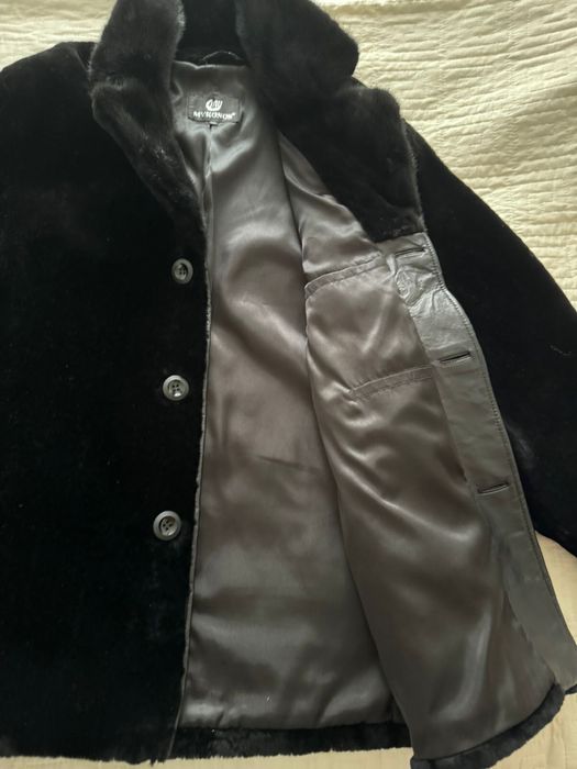 Мужская шуба цигейка