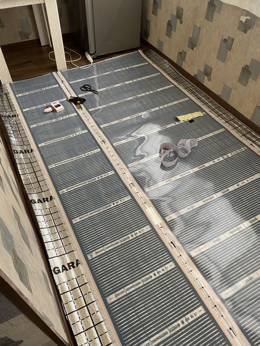 Теплий пол електрическая