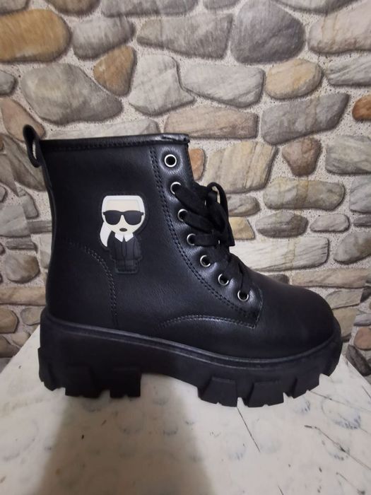 Ghete de  dama Karl îmblănite