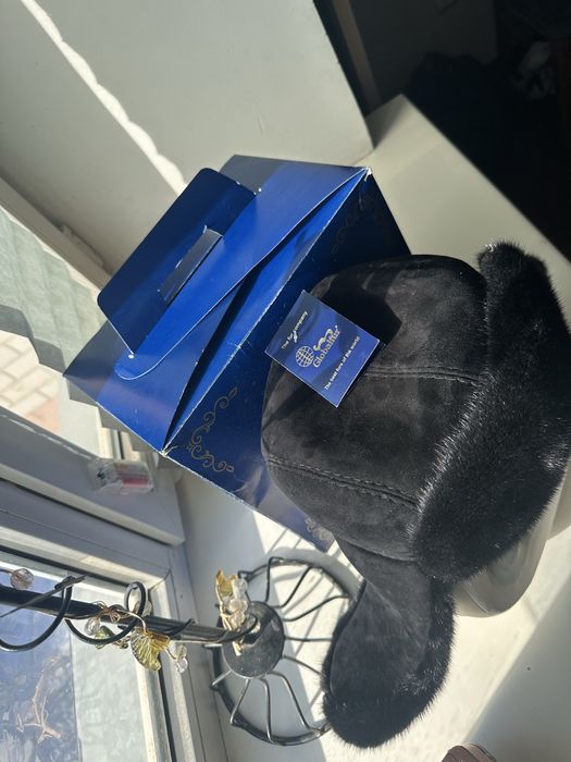 Норковая шапка ушанка