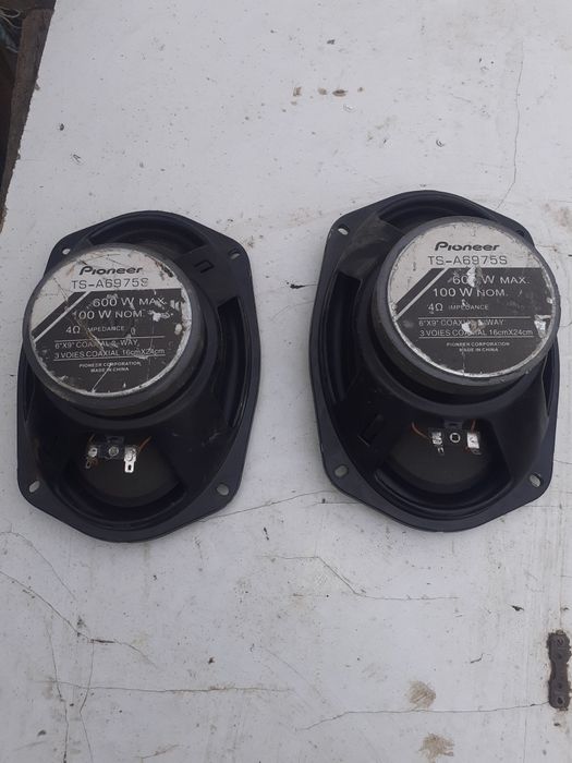 Авто динамики овальные