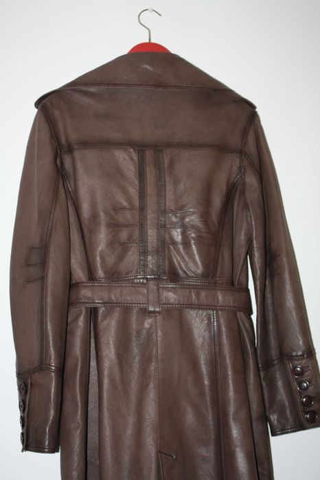 Кожено дамско манто 100% естествена кожа