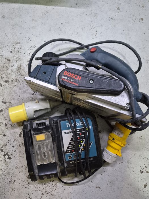 Rindea Bosch GHO 15-82 Professional, incarcator Makita dc18rc la 110v