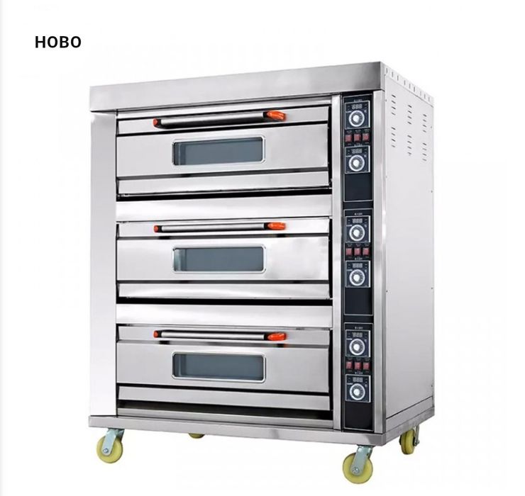 Фурна за пица и готвене на две и три  нива Професионална Чисто нова 8