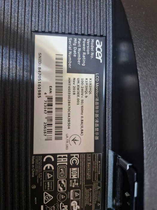 Acer 19d 2018года