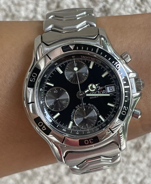 Vand ceas original Sector automatic cronograf