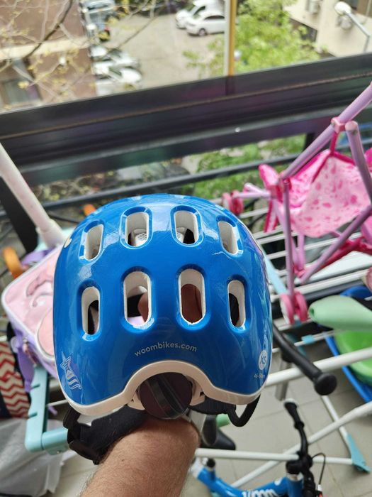 Vand Bicicleta Woom 1 + Casca XS Woom Albastra 1200 Ron stare f buna