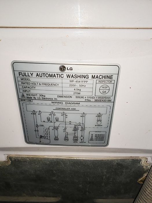 Стиральная машина LG