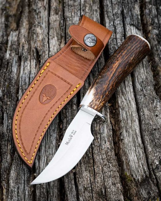 Ловен нож за дране Muela DP-10A с кожена кания